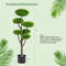 6 Ball Artificial Cypress Topiary Ball Tree With Weighted Pot For Porch Realistic IndoorOutdoor Dec 4