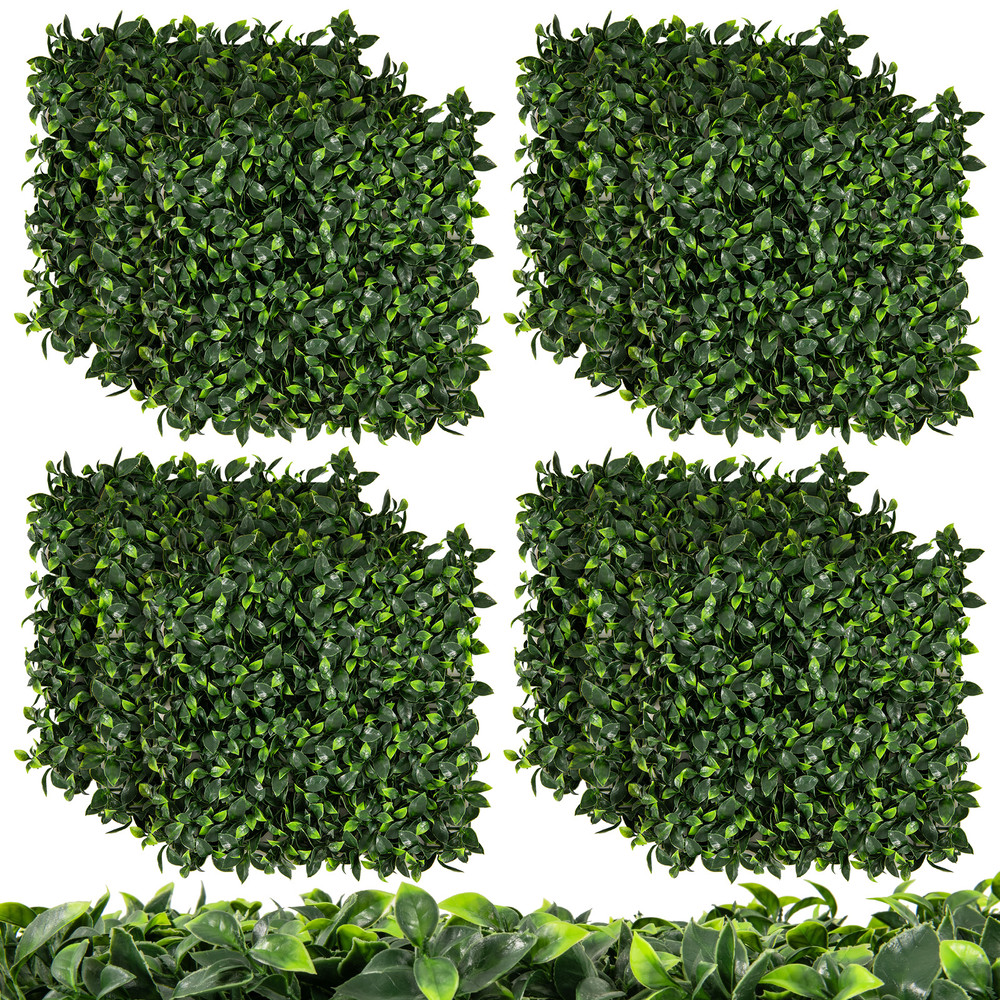 Artificial Gardenia Shrub Grass Panels Faux Topiary Hedge Wall For Privacy Fencing  Event Backdrops 6