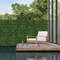 Artificial Gardenia Shrub Grass Panels Faux Topiary Hedge Wall For Privacy Fencing  Event Backdrops 3