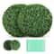 Artificial Plant Boxwood Topiary Ball For Patio Garden Front Door Balcony Backyard Decor UV Resist 0