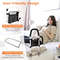 Safety Bed Assist Rail with Dual Handrail Sturdy Support for Elderly, Disabled & Post Surgery Patients