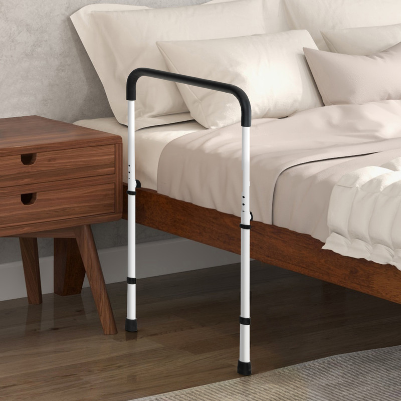 Adjustable Bed Assist Rail for Fall Prevention Heavy Duty Support for Elderly & Rehab Patients