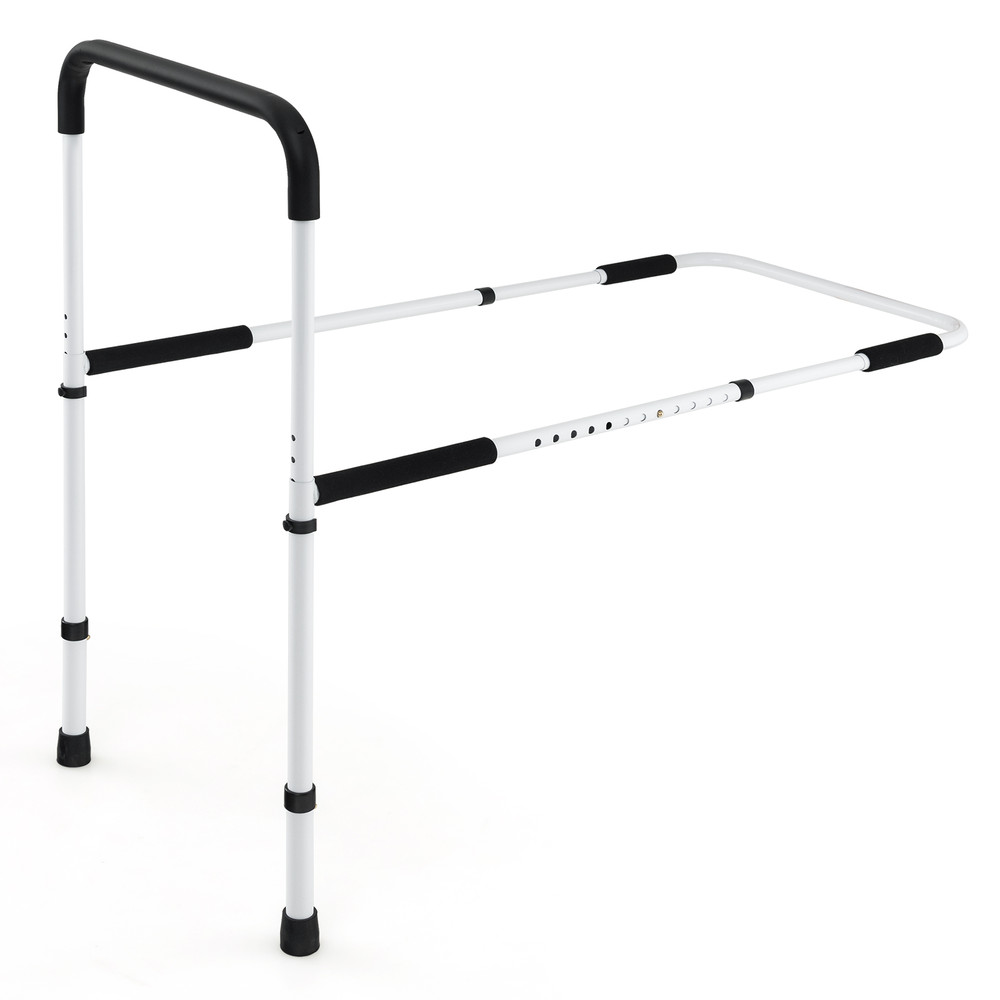 Adjustable Bed Assist Rail for Fall Prevention Heavy Duty Support for Elderly & Rehab Patients