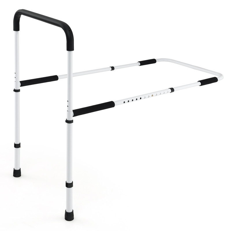 Adjustable Bed Assist Rail for Fall Prevention Heavy Duty Support for Elderly & Rehab Patients