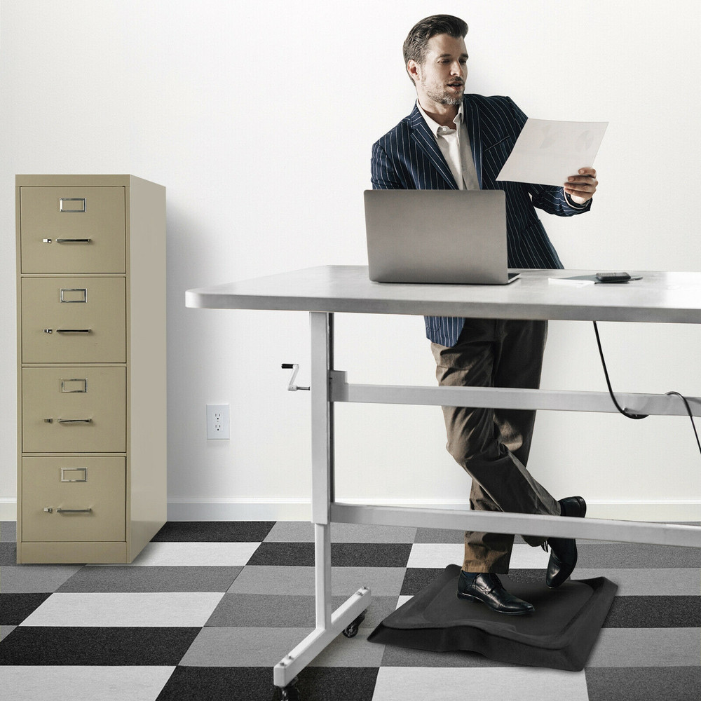 Ergonomic Portable AntiFatigue Mat With Diverse Terrain  Massage Points For Office  Home Standing D 1