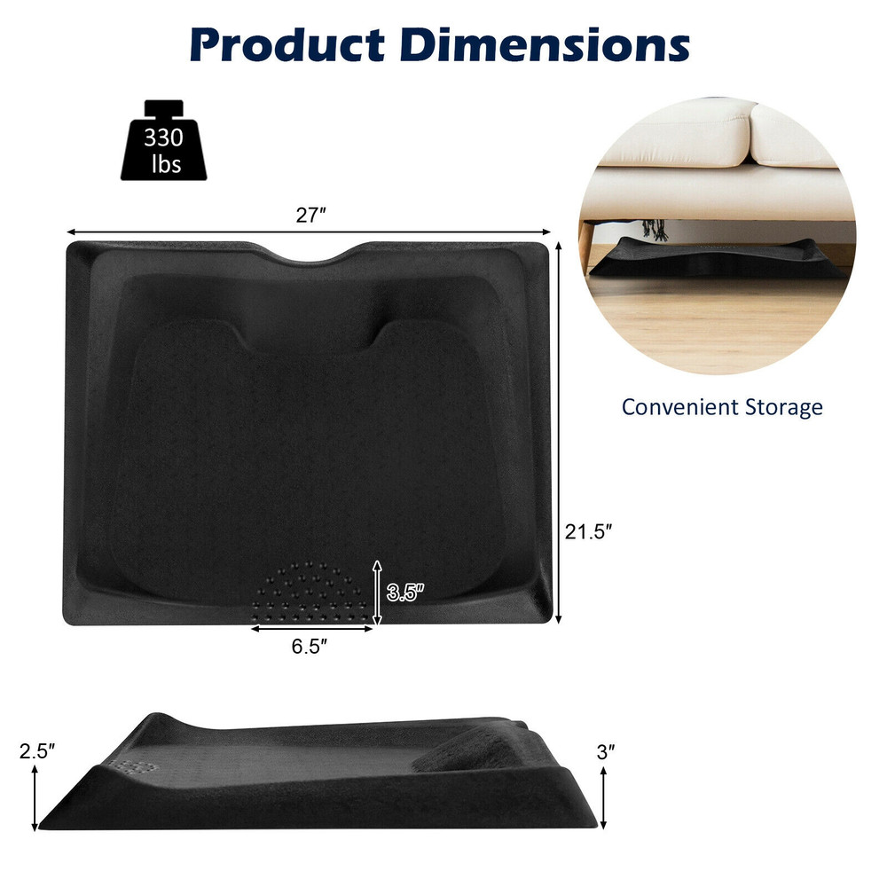 Ergonomic Portable AntiFatigue Mat With Diverse Terrain  Massage Points For Office  Home Standing D 6