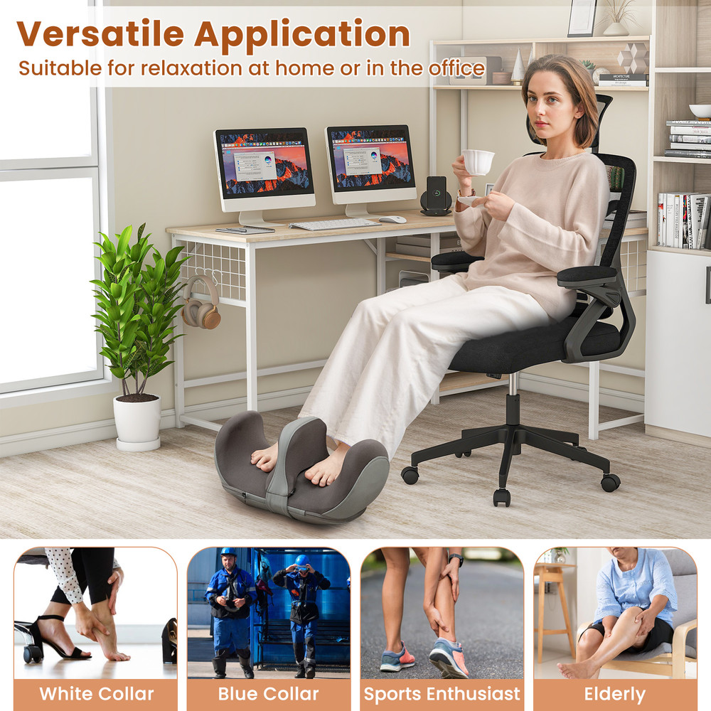 Foot And Calf Massager With Heat Shiatsu Vibration Massage Machine For Pain Relief Perfect Gift Fo 2