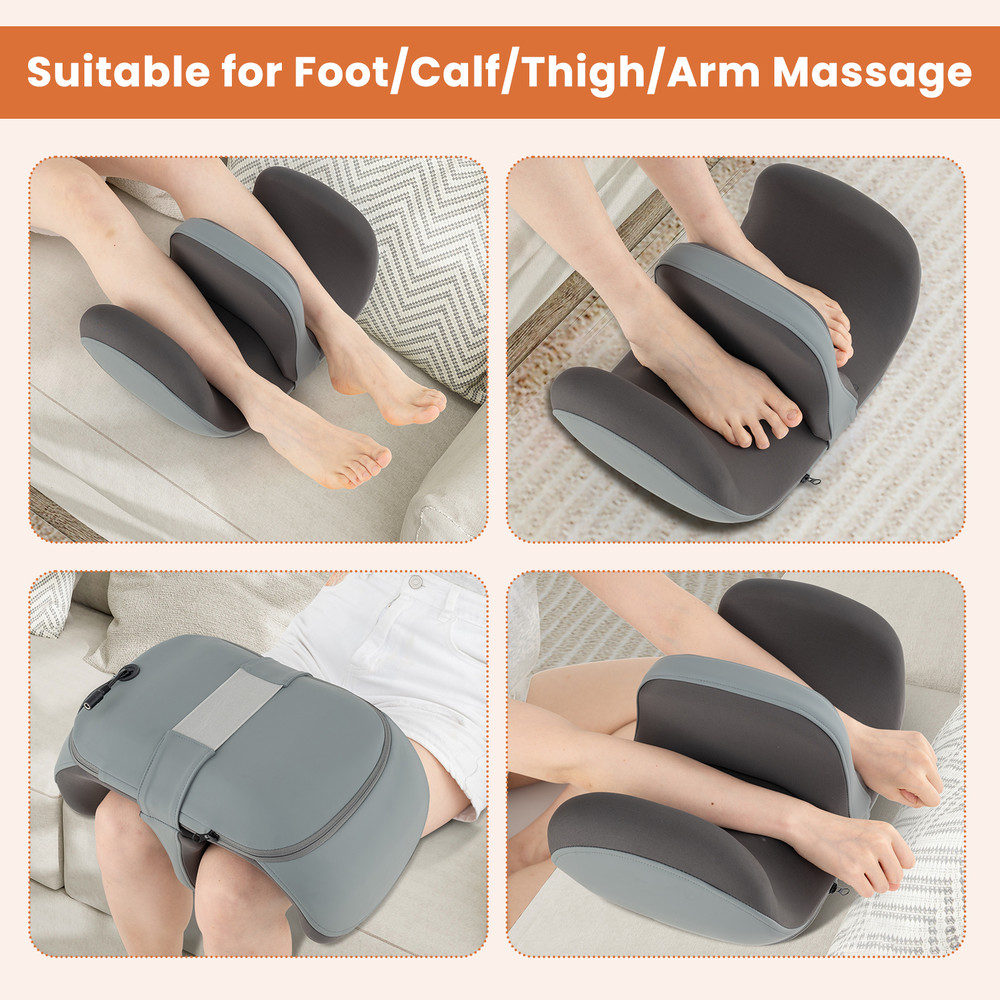 Foot And Calf Massager With Heat Shiatsu Vibration Massage Machine For Pain Relief Perfect Gift Fo 4