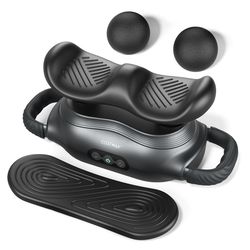 rechargeable deep tissue massage gun with modes and interchangeable heads, quiet handheld percussion massager