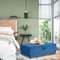 Multifunctional Folding Ottoman Sleeper Bed with Mattress, Guest Bed & Compact Sofa Bed for Office or Living Room