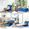 Multifunctional Folding Ottoman Sleeper Bed with Mattress, Guest Bed & Compact Sofa Bed for Office or Living Room