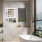 Modern Wall Mounted And Mirrored Bathroom Cabinet Medicine Storage Cabinet With Adjustable Shelves  3