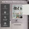 Modern Wall Mounted And Mirrored Bathroom Cabinet Medicine Storage Cabinet With Adjustable Shelves  4