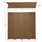Decorative Panel Folding Privacy Partition Room Divider With Rustproof Hinge Natural Woven Freestan 6