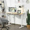 Height Adjustable Electric Standing Desk With USB Charging Port Control Panel  AntiCollision Ergono 1
