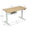 Height Adjustable Electric Standing Desk With USB Charging Port Control Panel  AntiCollision Ergono 6