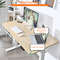 Height Adjustable Electric Standing Desk With USB Charging Port Control Panel  AntiCollision Ergono 3