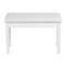 Premium Piano Bench, Solid Wood & PU Leather Keyboard Seat, Built in Storage, 360 lb Capacity