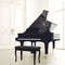 Premium PU Leather Piano Bench with Hidden Storage, Solid Wood Construction, Comfortable Padded Seat for Musicians & Te