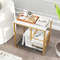 3-Tier Multi-Function Marble End Table with Storage Shelf – Stylish & Space-Saving Side Table for Living Room, Bedroom