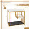 3-Tier Multi-Function Marble End Table with Storage Shelf – Stylish & Space-Saving Side Table for Living Room, Bedroom
