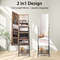Lockable Freestanding Jewelry Cabinet Armoire With FullLength Mirror LED Lighting Makeup Mirror  St 3