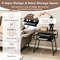 Modern Compact Side End Table With Storage Shelf SpaceSaving Small End Table For Sofa Couch Or Beds 3