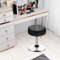 Adjustable 360 Swivel Storage Vanity Stool With Removable Tray Makeup Stool  Side Table 0