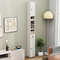 Space-Saving Freestanding Slim Bathroom Cabinet with Drawer, Adjustable Shelves & Wall-Mount Design