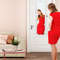 Door Mounted Lockable Mirrored Jewelry Cabinet with LED Lights – Space-Saving & Secure Storage