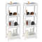 Detachable Slim Storage Cart With Drainage Holes Narrow Organizer For Small Spaces Bathroom Kitchen 7