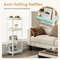 Detachable Slim Storage Cart With Drainage Holes Narrow Organizer For Small Spaces Bathroom Kitchen 5