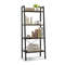 Modern Bookshelf With Metal Frame And Adjustable Foot Pads Industrial Storage Shelf For Home Office 7