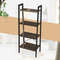 Modern Bookshelf With Metal Frame And Adjustable Foot Pads Industrial Storage Shelf For Home Office 6