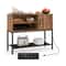 Multifunctional Buffet Sideboard Coffee Bar Cabinet With USB Ports Power Outlets Vintage Console T 0