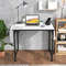 Modern Home Office Desk With USB Charging Station Storage Bag  Headphone Hook Minimalist Study Tabl 1