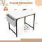 Modern Home Office Desk With USB Charging Station Storage Bag  Headphone Hook Minimalist Study Tabl 6