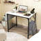 Modern Home Office Desk With USB Charging Station Storage Bag  Headphone Hook Minimalist Study Tabl 3