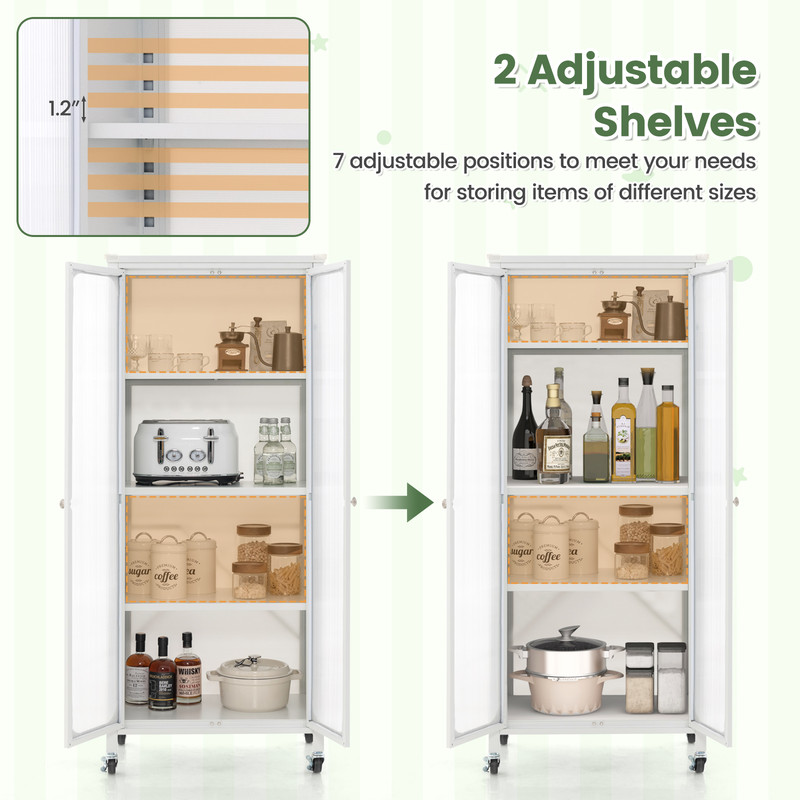 360 Swivel Bar Stool Set Of 2 With Footrest Retro Upholstered Storage Cabinet Style On Wheels  Adju 4