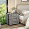 4Drawer Dresser Rustic Wooden Chest Of Drawers For Bedroom Living Room  Nursery 1
