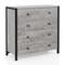 4Drawer Dresser Rustic Wooden Chest Of Drawers For Bedroom Living Room  Nursery 6