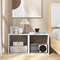 Cube Storage Organizer Set Of 2 Modular Shelves For Living Room Bedroom  Study 1