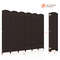 HandWoven Panel Room Divider Tall Folding Privacy Screen With Solid Wood Frame No Assembly Needed 6