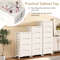 Rolling Storage Cabinet with Universal Wheels – 5/6/7 Drawer Mobile Organizer for Home & Office