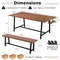 Contemporary Rectangular Coffee Table 395 Tempered Glass Top Rubber Wood Legs 5