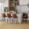 27 Swivel Bar Stools Set Of 2 Counter Height Chairs With Ergonomic Backrest  Footrest 1