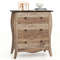 3Drawer Dresser For Bedroom Foldable Fabric Storage With AntiTipping Kit Farmhouse Design 7