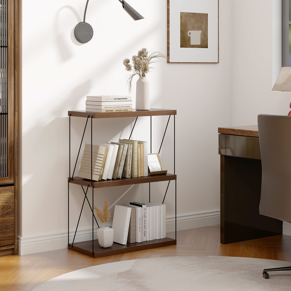 SpaceSaving Metal Display Rack Adjustable 2 To 5Tier Storage Shelf With Industrial Design 0
