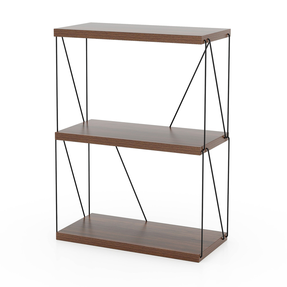 SpaceSaving Metal Display Rack Adjustable 2 To 5Tier Storage Shelf With Industrial Design 6