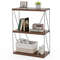 SpaceSaving Metal Display Rack Adjustable 2 To 5Tier Storage Shelf With Industrial Design 7